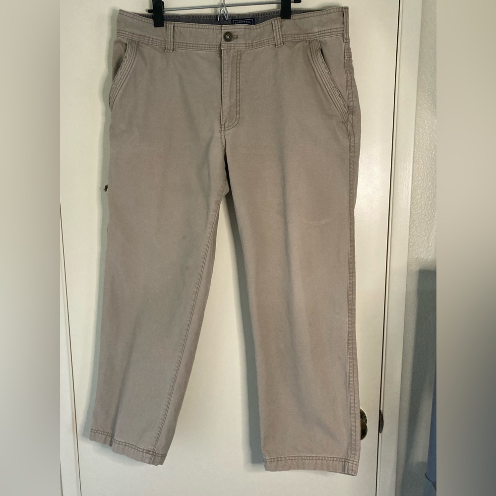 G.H. Bass & Co. Pants Outdoors Walking Work Pants Chinos Khaki Men 38x29